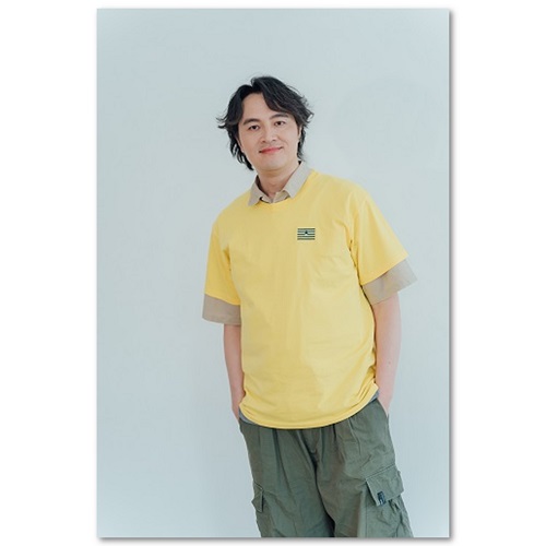 天韻刺繡T恤-朝陽黃