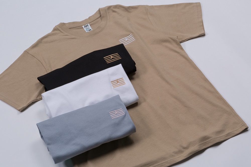 厚磅刺繡短T-石虎棕