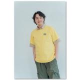 天韻刺繡T恤-朝陽黃