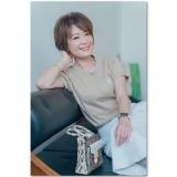 厚磅刺繡短T-石虎棕